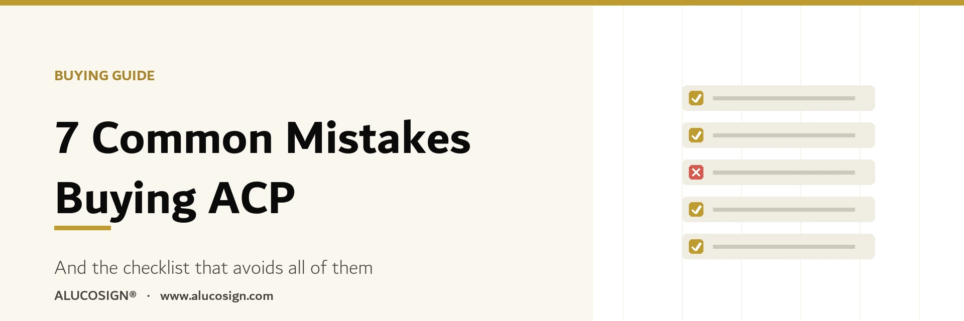 Common mistakes when buying signage ACP